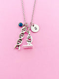 DNA Necklace, Microscope Necklace, Scientists Gift, Biology Gift, Laboratory Gift, Researcher Gift, Chemistry Gift, Forensic Jewelry, N1018