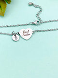 Gold or Silver Soul Sister Charm Bracelet, Tarnish Resistant, D291A