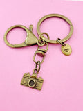 Bronze Camara Charm Keychain, N5813