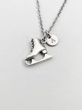 Silver Skates Shoe Charm Necklace, N5829