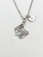 Silver Manicure Tool Set Charm Necklace, N5830