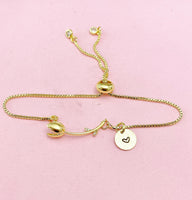 Gold Tulip Bracelet, Gold Tulip Flower Gift, N2189B