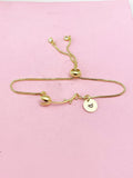 Gold Tulip Bracelet, Gold Tulip Flower Gift, N2189B