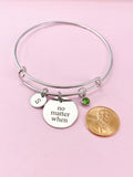 Silver No Matter When Bracelet, D313