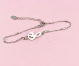 Musician Music Note Charm Bracelet, N4795