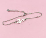 Musician Music Note Charm Bracelet, N4795