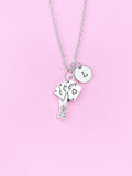 Silver Play Card Charm Necklace, Hand Play Card Charm, Poker Charm, Playing Card Club Gift, N141