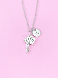 Silver Play Card Charm Necklace, Hand Play Card Charm, Poker Charm, Playing Card Club Gift, N141