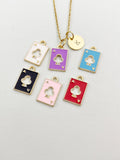 Gold Ace of Clubs Charm Necklace, Ace of Clubs Playing Card Jewelry Gifts, N5893
