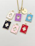 Gold Ace of Clubs Charm Necklace, Ace of Clubs Playing Card Jewelry Gifts, N5893