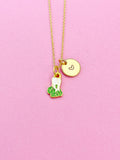 Cabbage Necklace, Gold Cabbage Vegi Charm Necklace, Personalized Gifts, N5182