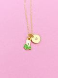Cabbage Necklace, Gold Cabbage Vegi Charm Necklace, Personalized Gifts, N5182