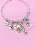 Crime Scene Investigation Bracelet, DNA, Microscope, Forensic Science Gift