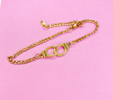 Gold Freedom Handcuff Bracelet, N1483Z