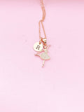 Ballet Necklace, Ballet Dance Charm, Personalized Gift, N344