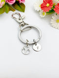Silver Aries Charm Keychain, Constellation, Zodiac Sign, N5957