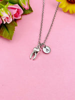 Silver Tooth Charm Necklace, Dentist Gift, N3642