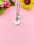 Silver Cousin Charm Necklace, N925A