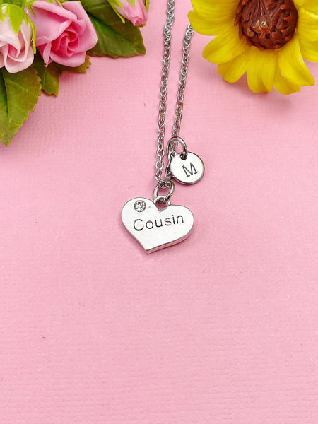 Silver Cousin Charm Necklace, N925A