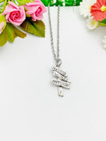 Silver Success Money Happiness Necklace, N5036A