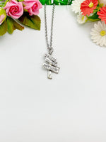Silver Success Money Happiness Necklace, N5036A