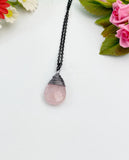 Rose Quartz Necklace, N3450A