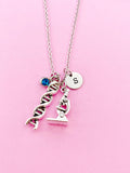 DNA Necklace, Microscope Necklace, Scientists Gift, Biology Gift, Laboratory Gift, Researcher Gift, Chemistry Gift, Forensic Jewelry, N1018