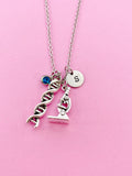 DNA Necklace, Microscope Necklace, Scientists Gift, Biology Gift, Laboratory Gift, Researcher Gift, Chemistry Gift, Forensic Jewelry, N1018