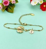 Gold or Silver Flying Fish Charm Bracelet, N5809