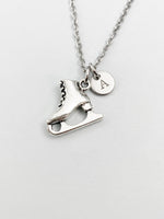Silver Skates Shoe Charm Necklace, N5829