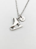 Silver Skates Shoe Charm Necklace, N5829