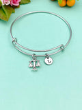 Silver Justice Scale Charm Bracelet, N1531