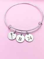 Silver Lacrosse Bracelet, D220A