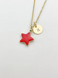 Gold Star Charm Necklace, N5894