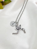 Silve Angel Fairy Charm Necklace, N5918