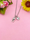 Silver Tooth Charm Necklace, Dentist Gift, N3642