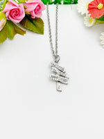 Silver Success Money Happiness Necklace, N5036A