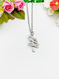 Silver Success Money Happiness Necklace, N5036A
