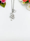 Silver Success Money Happiness Charm Necklace, N5036