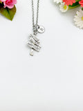 Silver Success Money Happiness Charm Necklace, N5036