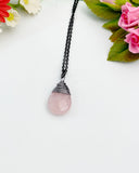 Rose Quartz Necklace, N3450A