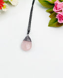 Rose Quartz Necklace, N3450A