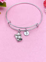 Silver Sushi Charm Bracelet, N478A
