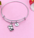 Silver Sushi Charm Bracelet, N478A