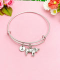Silver Cow Charm Bracelet, N1489A