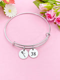 Silver Lacrosse Charm Bracelet, D215A