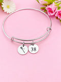 Silver Lacrosse Charm Bracelet, D215A