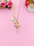 Gold Fairy Charm Necklace, N6023