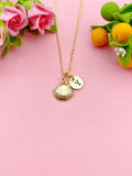 Gold Shell Charm Necklace, N6043