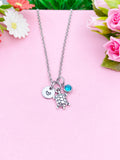 Silver Tortoise Turtle Charm Necklace, Tortoise Love Pet Travel Gifts Ideas, N6049